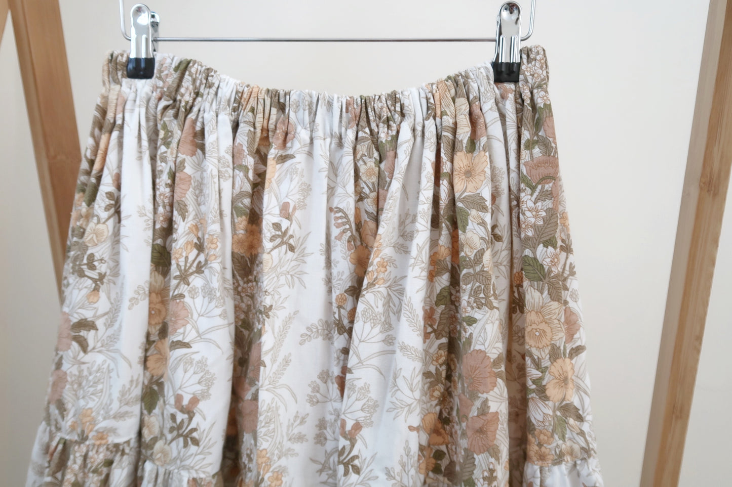 Ruffled Skirt in Vintage Daffodil